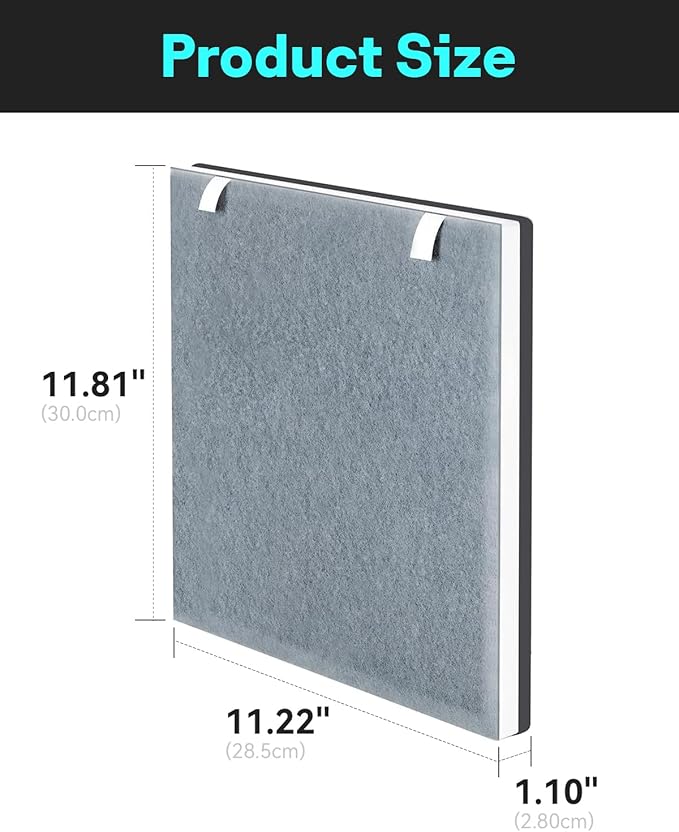 Leemone Vital 100 Replacement Filter Compatible with LEVOIT Vital100 Air Purifier and VAVA VA-EE004 Air Purifier, 3-in-1 True HEPA High-Efficiency Activated Carbon, Vital 100-RF, 3 Pack