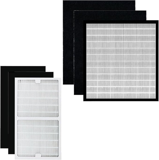 IAP-10-280 Replacement Filter for Idylis IAP-10-280 Air Purifier, Include 1C + 1D HEPA and 2C + 2D High Efficiency Carbon Filter