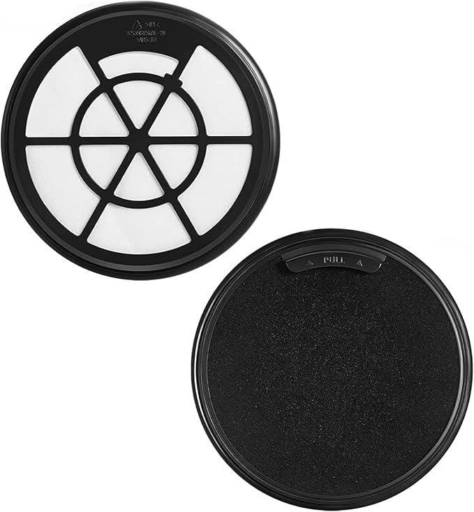 2 Pack Replacement HEPA Filters Compatible with Eureka Whirlwind NEN110A/NEN110B Bagless Canister Vacuum Cleaner Accessories