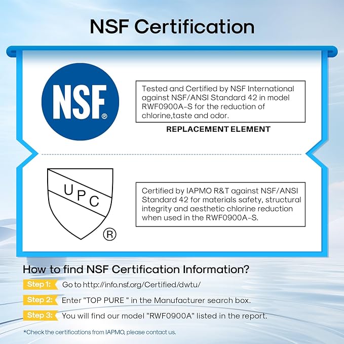 UKF8001 Replacement for Whirlpool FILTER 4, EDR4RXD1, 4396395, WRX735SDBM00, RWF0900A, EFF-6007A, MFI2568AES, MFI2569VEM, RFC0900A, WF295, PURICLEAN II, Refrigerator Water Filter, 3PACK