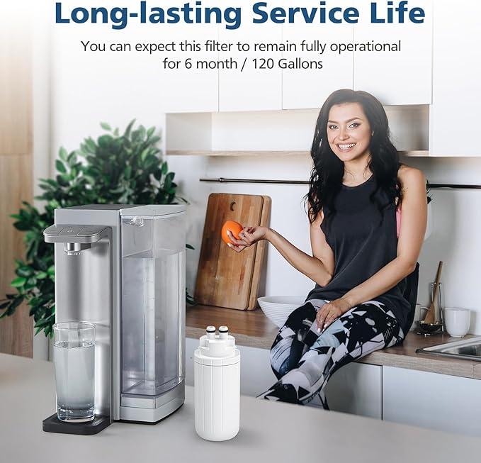 2-Pack Water Filter Replacement, Compatible with Brita Hub Instant Powerful Countertop Water Filter Device, Lasts Six Months or 120 Gallons, Replace Filter Model Number CTO1