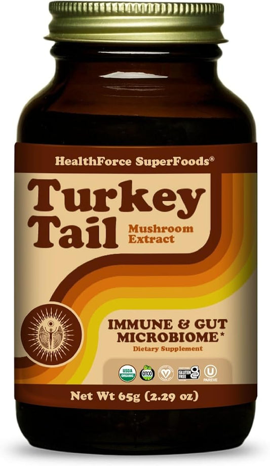 HealthForce SuperFoods Turkey Tail - Powder - 65 Grams