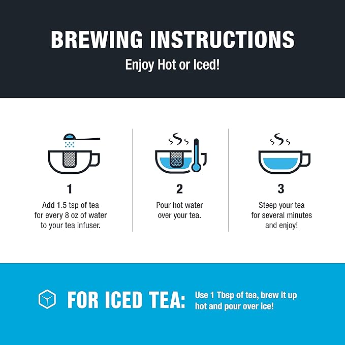 Tiesta Tea - 8 Herbal & Rooibos Sampler Dry Flight Set, Loose Leaf, No Caffeine, Makes Hot and Iced, Assorted Tea Sets with Herbal, Chai, Fruit Blends & More, 8 Resealable Sample Pouches