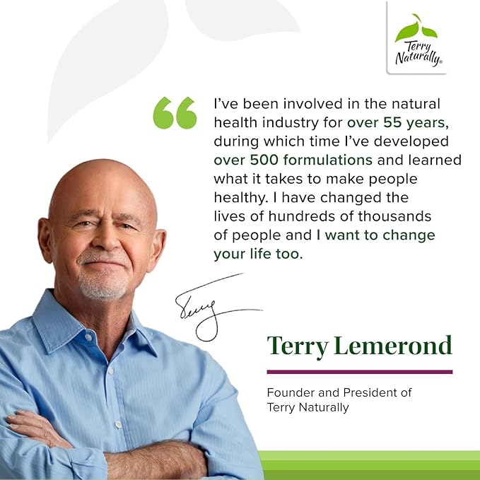 Terry Naturally Healthy Cholesterol with Amla - Antioxidant Supplement for Immune & Heart Support - Supplement to Aid Healthy Cholesterol & Triglyceride - 60 Capsules
