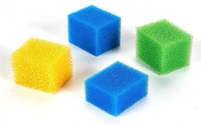 Fish Tank Filter Sponges, 3 Coarse Grades, Aquarium Filter Foams for TC-2000C Internal Filter(TC2000C-S)