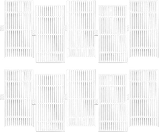 Filters For MAMNV BR150/BR151 For ZCWA BR150/BR151 For ONSON BR150/BR151 For GTTVO BR150/BR151 Robot Vacuum Cleaner, Vacuum Cleaner Filters Replacement Kits(10PCS)