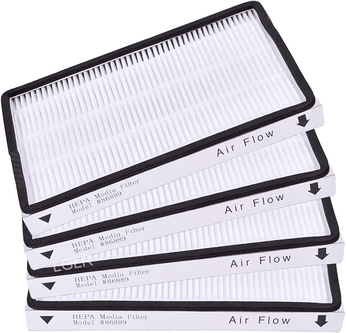 4 Pack Vacuum Cleaner HEPA Filter for Sears Kenmore EF-1, Part #86889, 20-86889,20-53295, KC38KCEN1000,Also for Panasonic(Part # MC-V199H)
