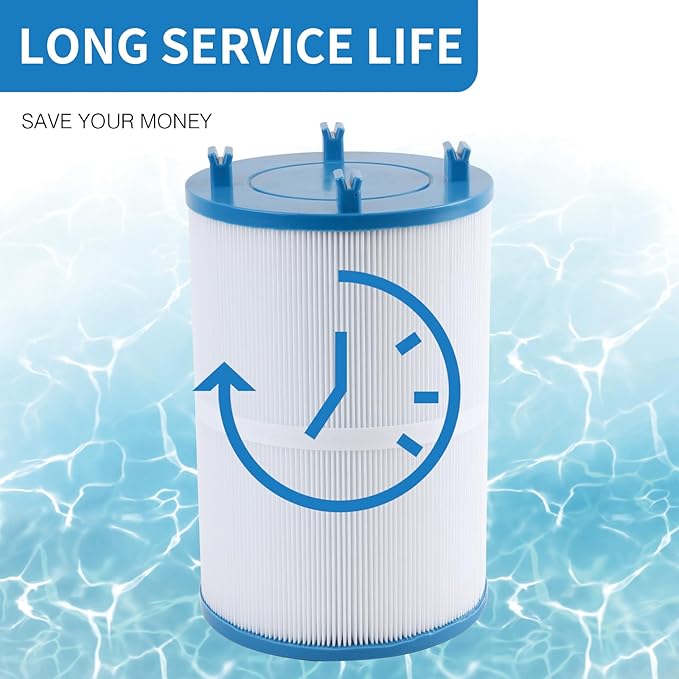 C-7367 Dimension One Spa Filter, Compatible with PD075-2000, Dimension One 1561-00, FC-3059, 70759, Replaces XLS-7005, Aladdin 17541, Baleen AK-60035, 75 sqft Hot Tub Filter 2 Pack