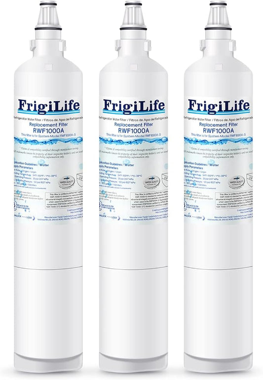 9990 5231JA2006A Replacement for LG LT600P, KENMORE 9990, 5231JA2006B, 5231JA2006A-S, KENMORECLEAR 46-9990, WFC2001, LSC27931ST, FML-2, RFC1000A, RWF1000A Refrigerator Water Filter, 3PACK