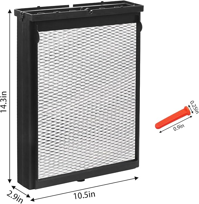 H635EZ1A Humidifier Filter Replacement, Water Panel Humidifier Replacement with Inline Strainer, Humidifier Filter Kit Compatible with Humidifier Models 600, 600A, 600M
