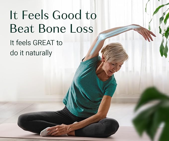 AlgaeCal - Strontium Boost, Natural Calcium Supplement for Bone Density Increase, Strontium Citrate 680 mg, Easy to Swallow for Bone Health & Bone Strength, Gluten-Free - 60 Veggie Caps- Made in USA
