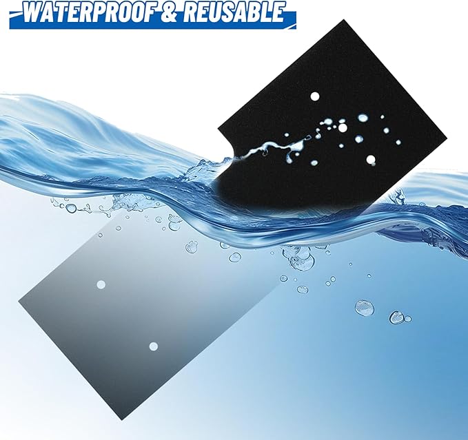 WH01X35719 Lint Foam Filter Compatible with GE Profile PFQ97HSPVDS Washer Dryer Combo,Reusable Washer Dryer Filter Replacement,Hand Washable,8 Pack.