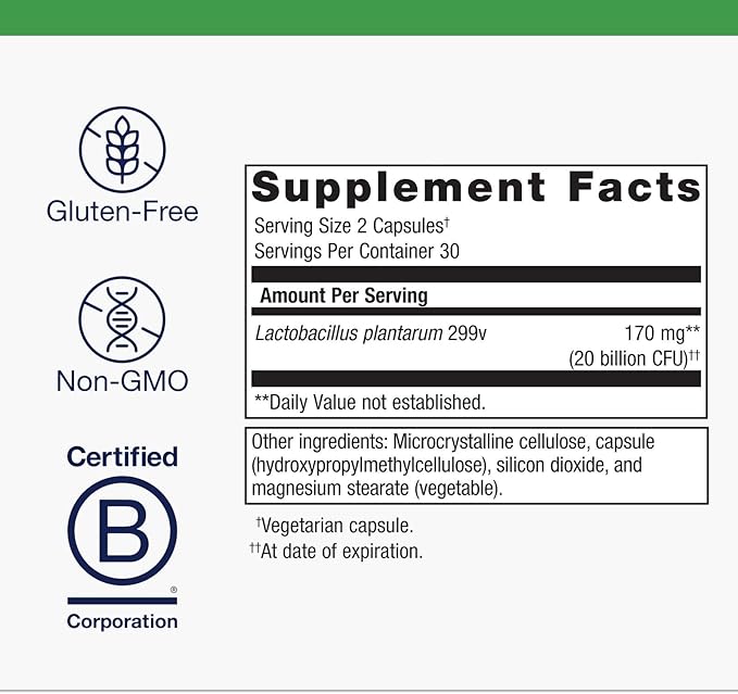 Metagenics UltraFlora Intensive Care Probiotic - Probiotic for Digestive Health* - for Occasional Irritation & Bowel Discomfort* - Immune Support* - Non-GMO & Gluten-Free - 60 Capsules