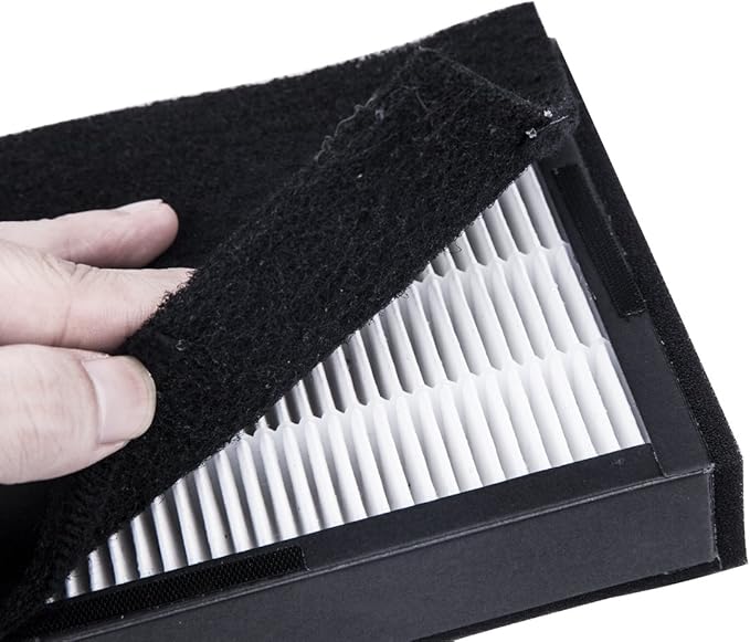 I clean Filter C Replacement Guardian FLT5250PT, Hepa Filter for FLT5000/FLT5111Series Air Purifiers AC5000, AC5000E, AC5350B, AC5300B Series(2 Pcs Hepa Filter C&6 Pcs Carbon Pre Filters