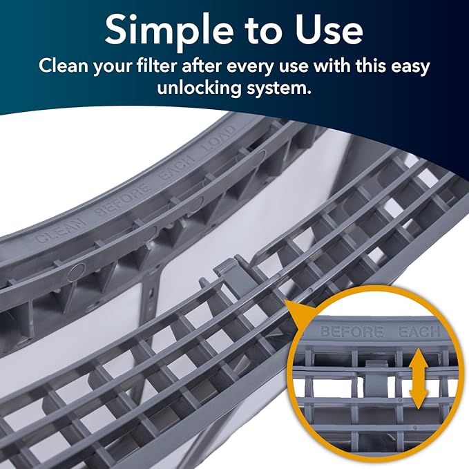 Generic 5304513574 DRYER LINT TRAP FILTER - Dryer Lint Screen Filter Trap Assembly Replacement for Electrolux/Frigidaire Dryers Filter Assembly, Lint, Clamshell. Fits Pre Retrofit