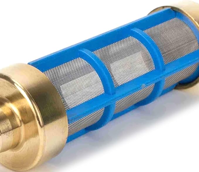 3/4" 1/2Inch Metal Heavy Duty Hose Water Suction Strainer Pickup Filter Fit For Pressure Washers For Sucking Water Water Pump Strainer Heavy Duty Suction Filter Water Pump Cleaning Filter