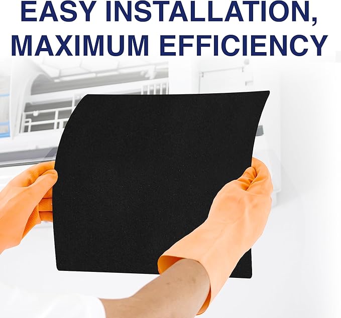 1/2" Thick Universal Cut-to-Fit Carbon Pre-Filter Pad - 16" x 50" - Compatible with Air Purifier, Air Conditioner, Refrigerator, Furnace, Dehumidifier