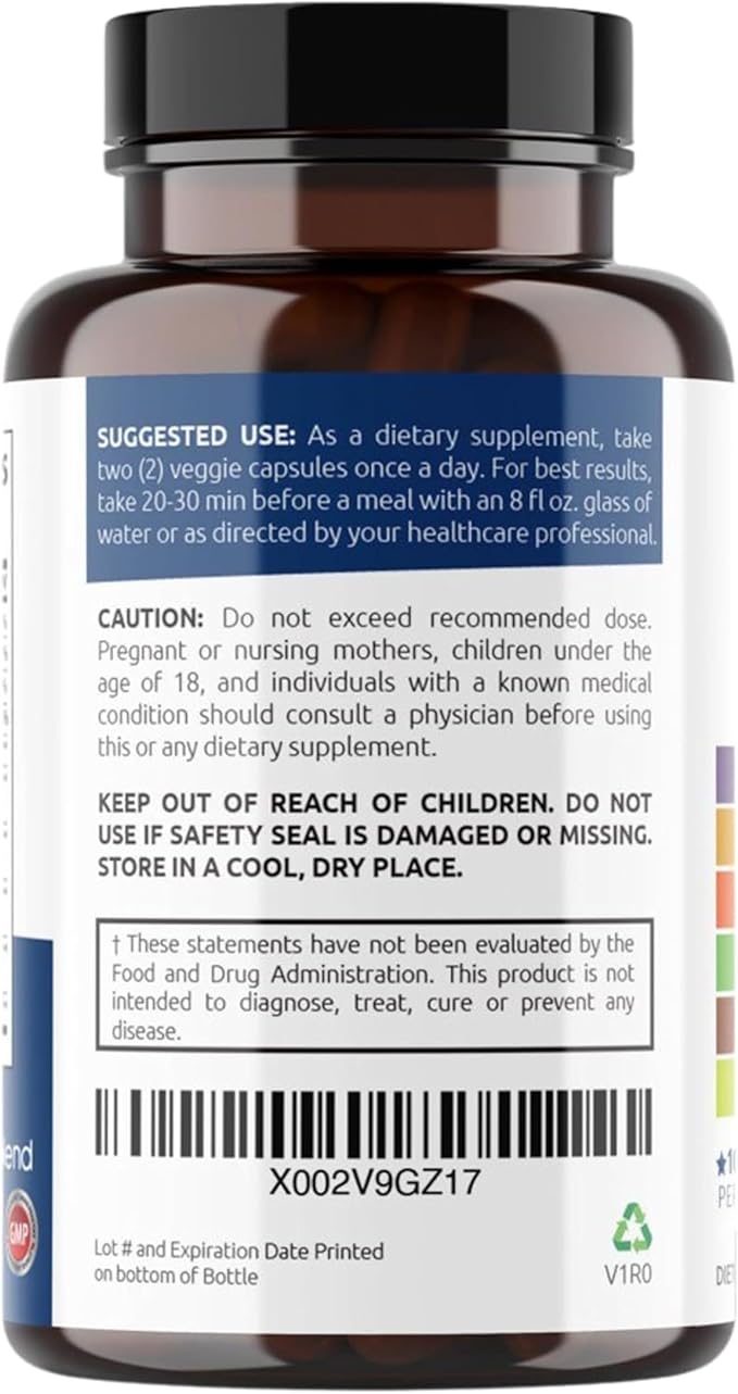 healblend 10 in 1 Immune Support Supplement Booster with Elderberry, Zinc, Echinacea, Turmeric, Lactobacillus Acidophilus, for Adults (2 Pack)