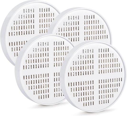 Vitamin C + Vitamin E + Vitamin A Shower Filter Replacement Cartridge for Aquahomegroup Shower Head Filter - 4 Packs