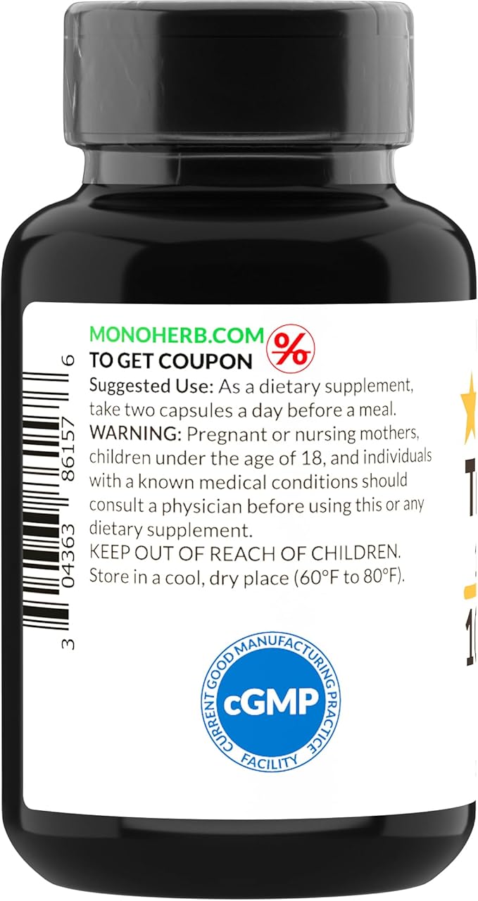 Tremella Mushroom Extract 1000 mg - 90 Vegetarian Capsules - White Jelly Mushroom
