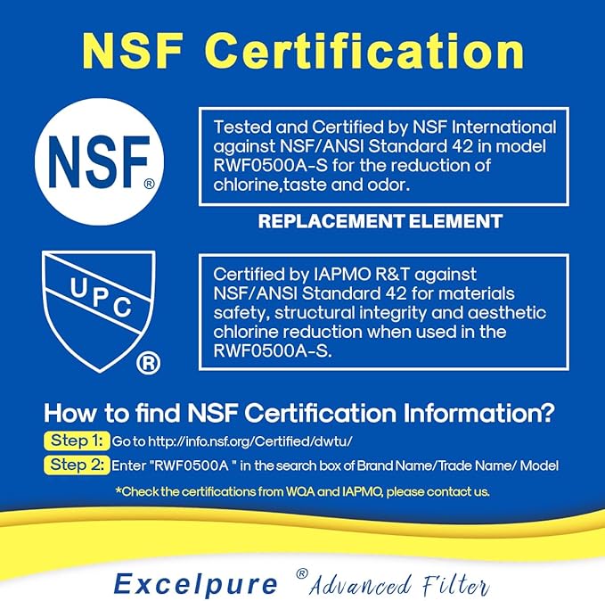 4396508 Replacement for Whirlpool EDR5RXD1 4396510, KitchenAid 4392857, EveryDrop FILTER 5, Kenmore 9010, NL240 LC400V WF285 R-9010 WF-NL300 WSW-1, RWF0500A Refrigerator Water Filter, 4PACK