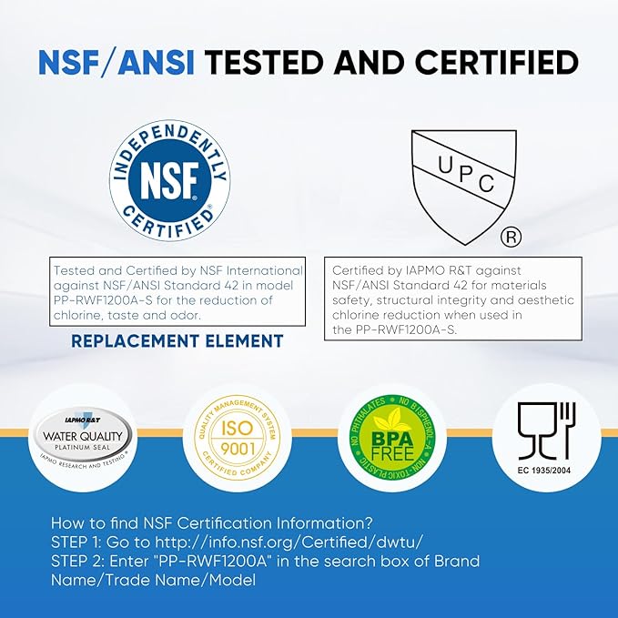 PUREPLUS 9690 Replacement for kenmore Elite 469690 LG LT700P RFC 1200A ADQ36006102 ADQ36006101 LFX28968ST RWF1052 RWF1200A LFXS29626S LFXS30766S LFX31925ST LFX31945ST Refrigerator Water Filter, 4Pack