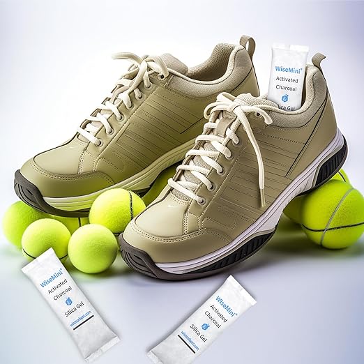 250Pcs 14 Gram Food Safe Desiccant Packs, High Absorption Capacity for Moisture & Odor, Silica Gel & Coconut Shell Activated Carbon Packets for Storage