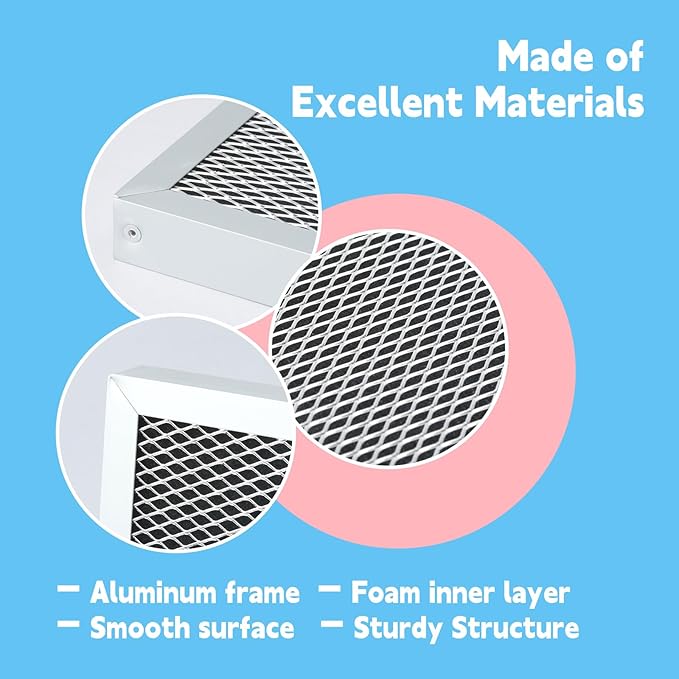 2Pcs 5443 Washable Dehumidifier Filter Compatible with Whole-House Dehumidifiers Models 1830 1850 1852 and Ventilation 8191 8192, MERV 8 10x12x1 Replacement Parts