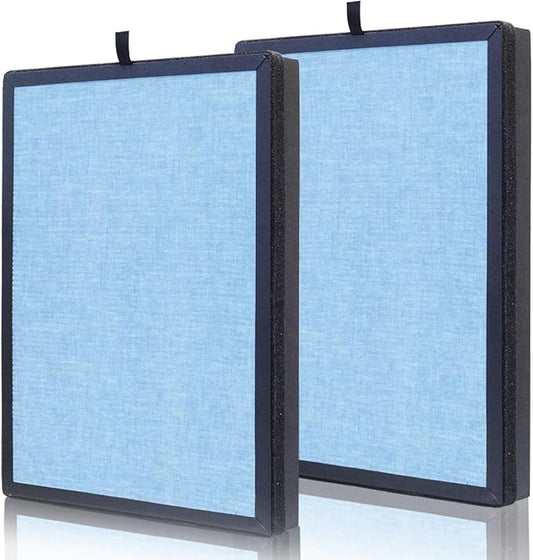 AP1002 H13 True HEPA Replacement Filter, Compatible with AP1002 Air Purifier and Pure Morning APH230C Air Purifier, Compare to AP1002-RF, 2Pack