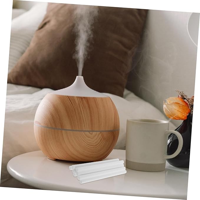 20pcs Cotton Humidifier Sticks Filter Replacement Absorbent Aroma Diffuser Cotton Core Refills Compatible Mini Humidifiers and Air Diffusers