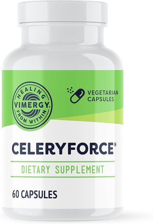 Vimergy Celeryforce – Nutrients and Amino Acids – Supports Your Wellness Routine* – Kosher, Vegan & Gluten-Free – 60 Capsules
