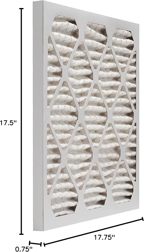 18x20x1 AC and Furnace Air Filter by Aerostar - MERV 13, Box of 2