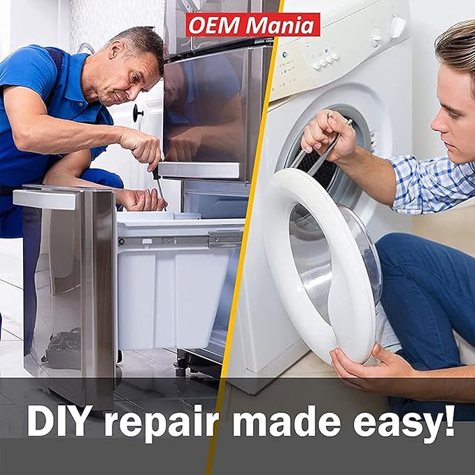 [DC97-16742A Lint Filter OEM Mania] DC97-16742A 2-PACK NEW OEM Produced for SAMSUNG Dryer Lint Filter Replacement Part DV45H7000EW/A2 DV40J3000GW/A2…