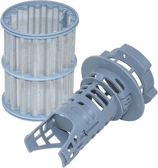 GELASKA Dishwasher Micro Filter Replaces 00645038, 00651097, 645038, 651097, AP4339631, 1560725, AH3479708, EA3479708, PS3479708, Grey, 1 Pack
