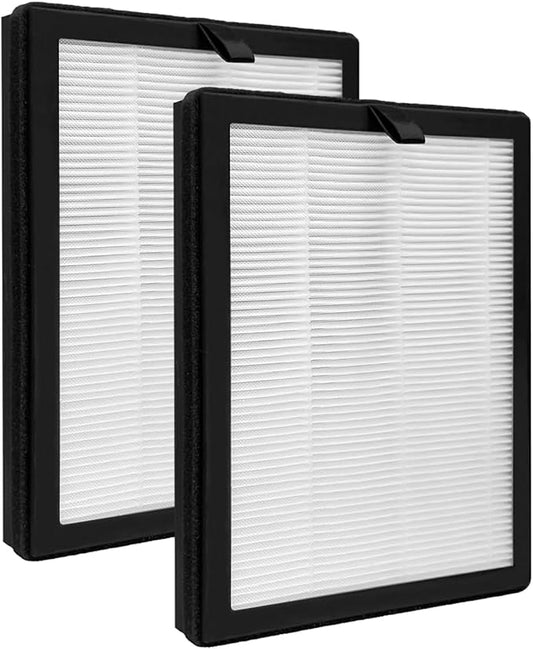 ClearAir-A5 Replacement Filter, Compatible with VEWIOR ClearAir-A5 Air Purifier, 3-in-1 H13 True HEPA and Activated Carbon Filters, 2 Pack