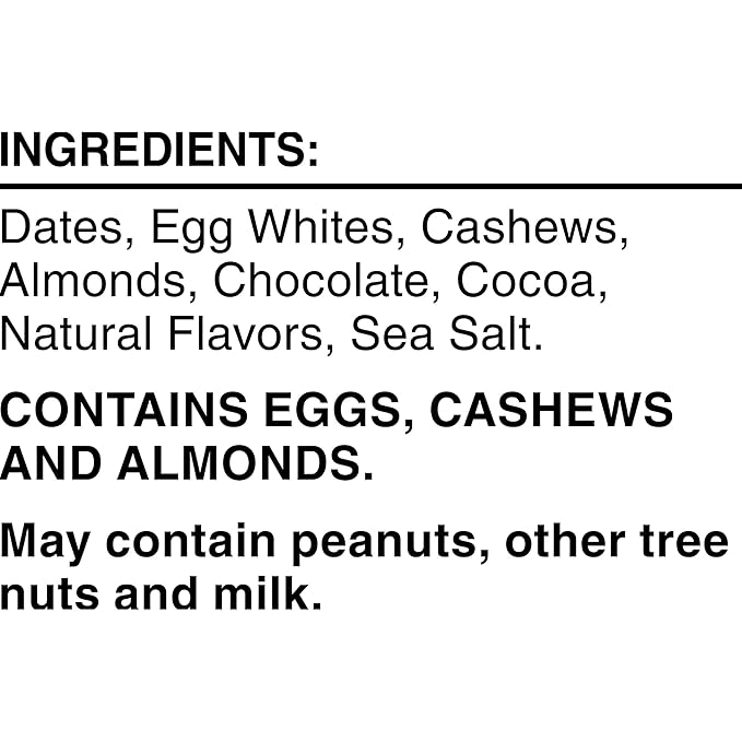 RXBAR Protein Bars, Protein Snack, Snack Bars, Chocolate Sea Salt, 22oz Box (12 Bars)