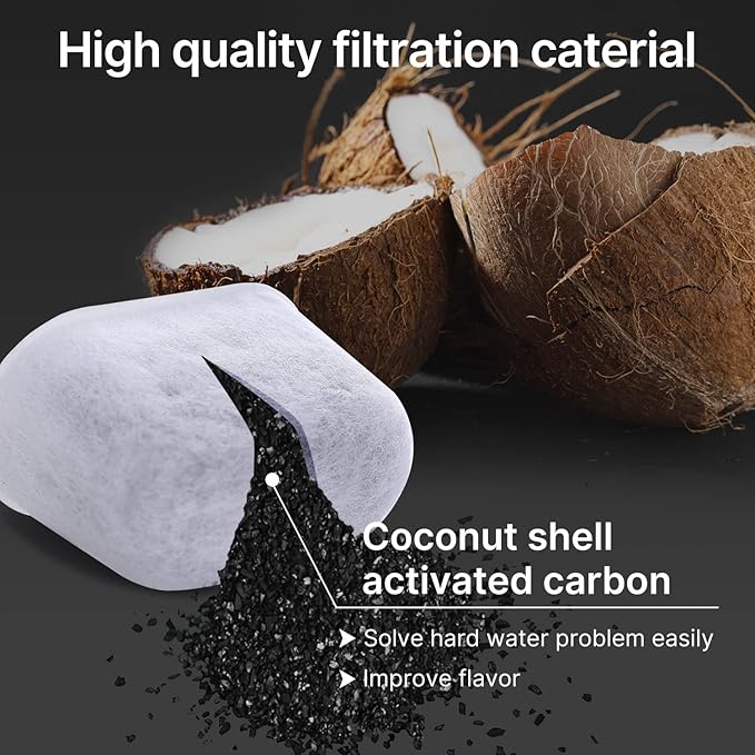 ICEPURE Coffee Machine Water Filter Replacement for Breville BWF100 BWF100NA BES980XL BES920XL BES900XL BES860XL BES870XL Barista Espresso, BES840XL BKC600XL BKC700XL, 24PACK