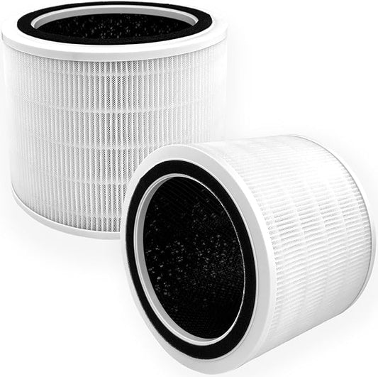 Core 200S-P Replacement Filter for LEVOIT Core 200S Air Purifier, 3-in-1 HEPA, High-Efficiency Activated Carbon, Part Core 200S-RF, 2 Pack