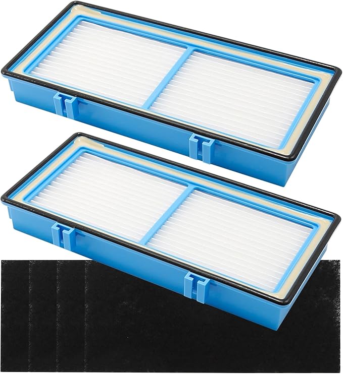 AER1 Filter 2 HEPA Filters and 4 Carbon Booster Filters, Replacement for Holmes HAP242 HAP412 HAP422 HAP424, Replacement for Bionaire BAP260 BAP520 6 Pack