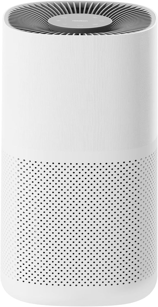 Air Purifiers for Home Large Rooms, Fast Clean Up to 1782 Ft², True H13 HEPA 3 in 1 Filters, Remove 99.97% Allergens Dust Pet Dander Pollen Smoke, Quiet Smart Air Monitor Purifier for Bedroom