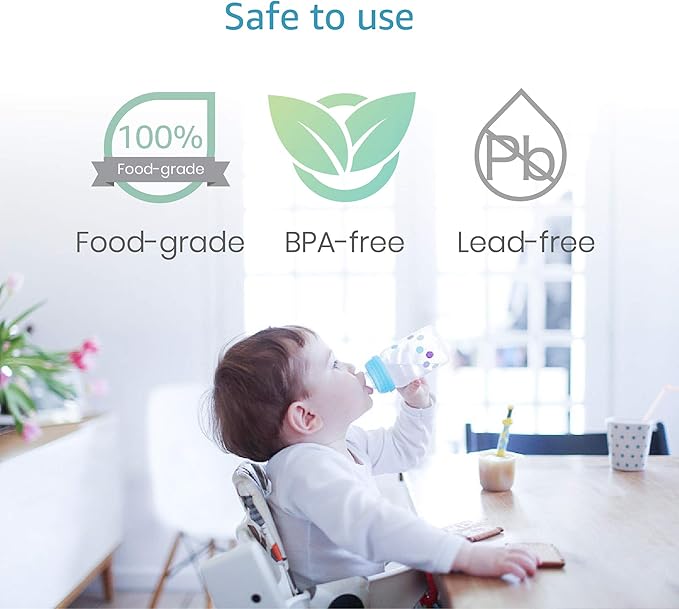 AQUA CREST Faucet Water Filter, Replacement for Brita® Filter, Brita® Faucet 36311 On Tap Water Filtration System, FR-200, FF-100 Replacement Filter, White (4 Packs)