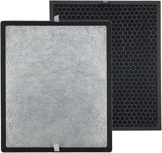 PUREBURG LV-PUR131-RF Replacement Filter Set Compatible with Levoit LV-PUR131 LV-PUR131S Air Purifiers,H13 HEPA + Activated Carbon Filter 4-Stage Filtration
