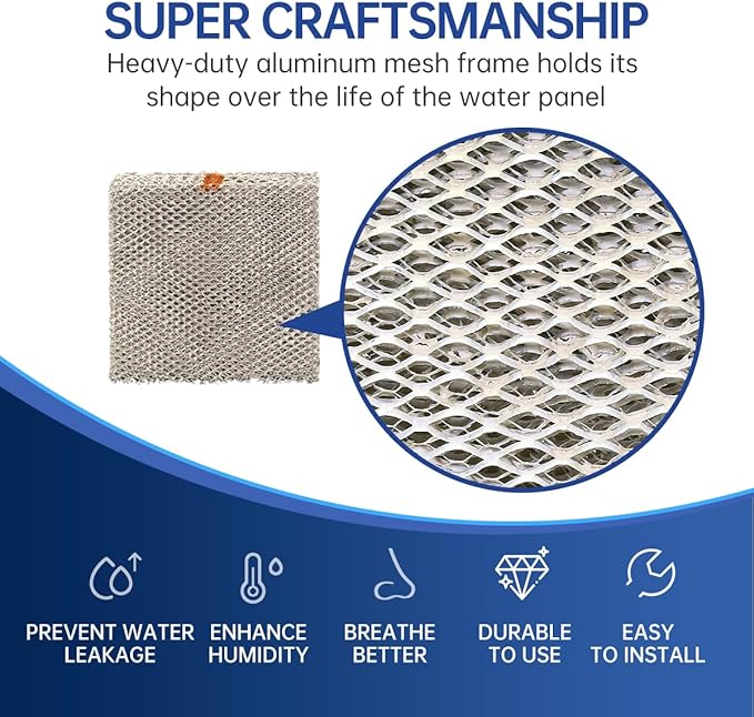 GA10 Humidifier Vapor Pad Compatible with GFI #7900 Humidifiers 570 570M 570A 2 Packs