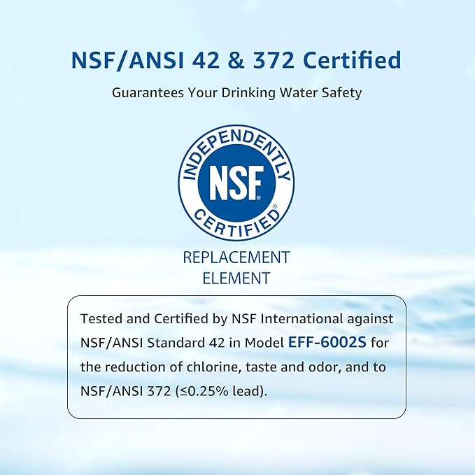 Filterlogic 4396508 Refrigerator Water Filter, Replacement for Whirlpool EDR5RXD1, EveryDrop Filter 5, PUR W10186668, NLC240V, 4396510, 4396508P, 4392857, WF-4396508, Pack of 3