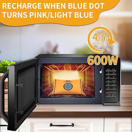 200g Rechargeable Desiccant, Moisture Absorbing Bag Reusable & Absorbs Moisture & Humidity, Rechargeable Dehumidifier Bag for Gun Safe,Cars,Bins,Totes,Food Storage,Clothes,Suitcase (Yellow, 2 Pack)