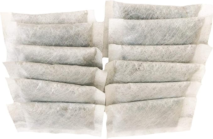 Green Piece® Distiller Filters (Made in USA) - Activated Charcoal - Odor Absorbing. Works Great for Megahome and other Countertop Distillers (12 Pack)