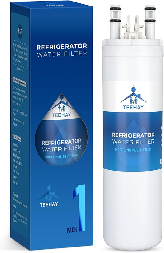 WF3CB Water Filter Replacement, TH-04 Compatible with Frigidaire PureSource 3 WF3CB,706465, 242069601, 242086201, AP4567491, PS3412266, Height 9 Inches 1 Pack (1)