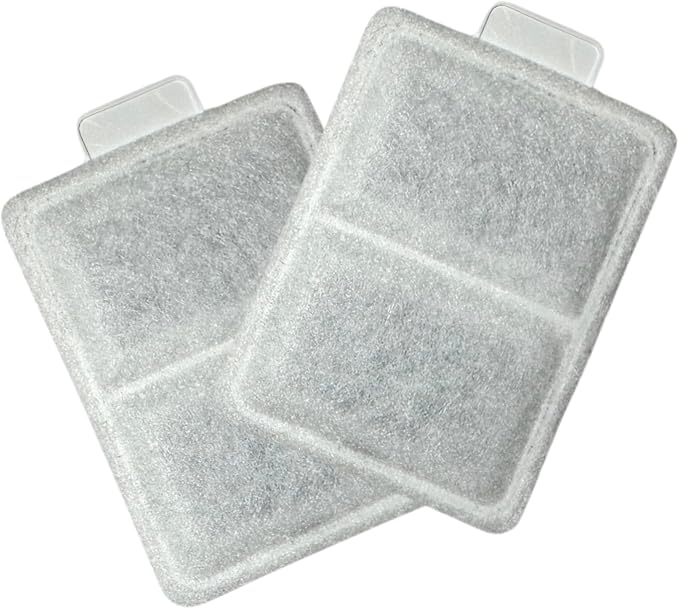 12 Packs Nispira Replacement Small Water Filter Compatible With Whisker City Automatic Pet Fountain For Cat Dog Size 2.75" x 1.75"
