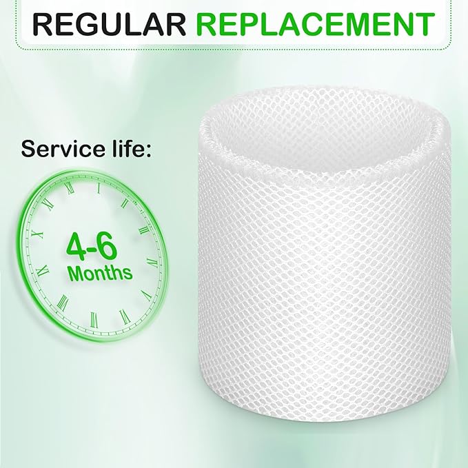 AW200 Evaporator Mat Replacement Compatible with Boneco W200, W300, H300, H400 Air Purifiers and AW200 Humidifier Air Washers Filter Replacement Upgrade 2 Pack