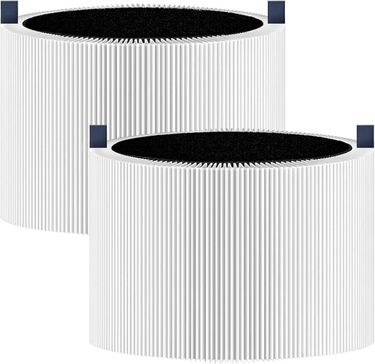 211i Max Replacement Filter Compatible with Blue Pure 211i Max Air Purifier. Blue Pure F2MAX, 3-in-1 H13 Ture HEPA and High-Efficiency Activated Carbon Filters